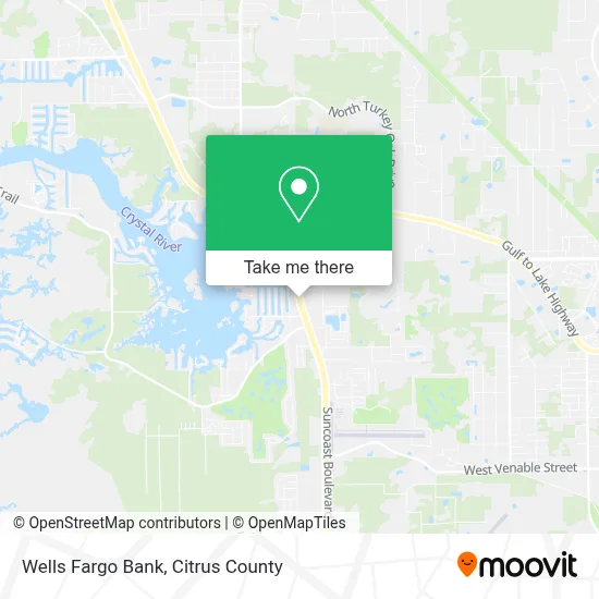 Wells Fargo Bank map
