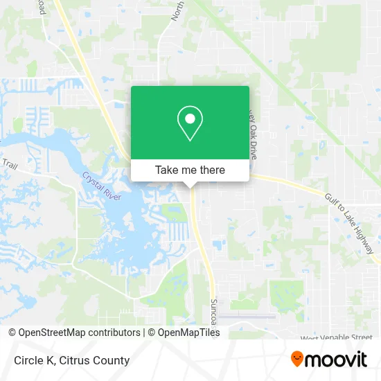 Circle K map