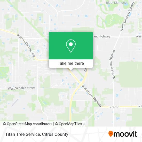 Titan Tree Service map