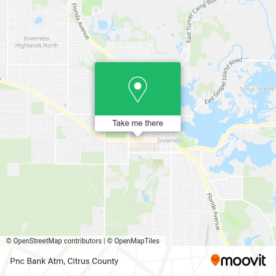 Pnc Bank Atm map