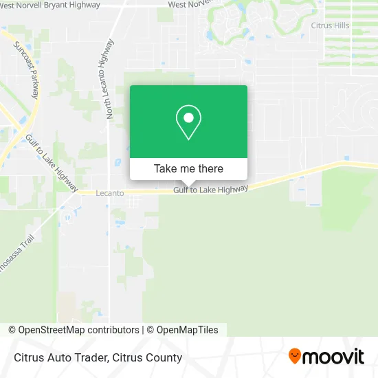 Citrus Auto Trader map