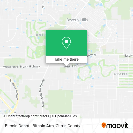 Bitcoin Depot - Bitcoin Atm map