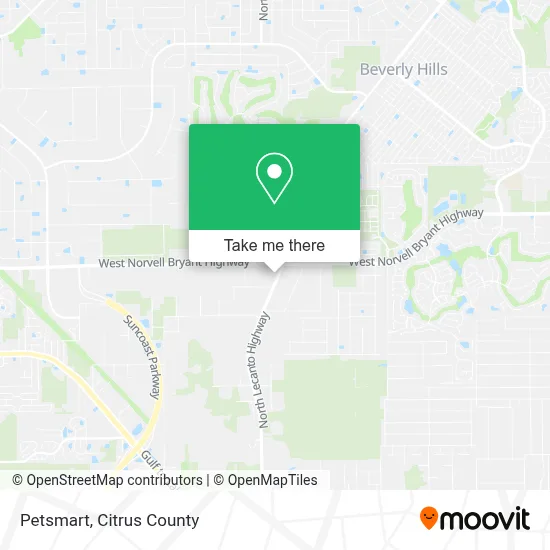 Petsmart map