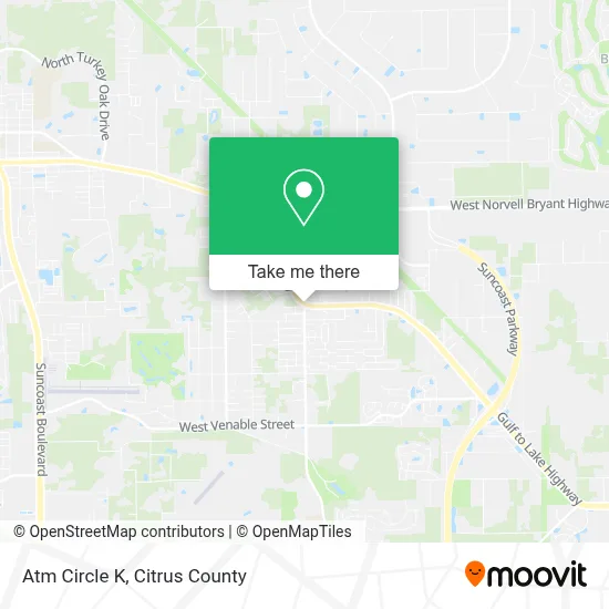 Atm Circle K map