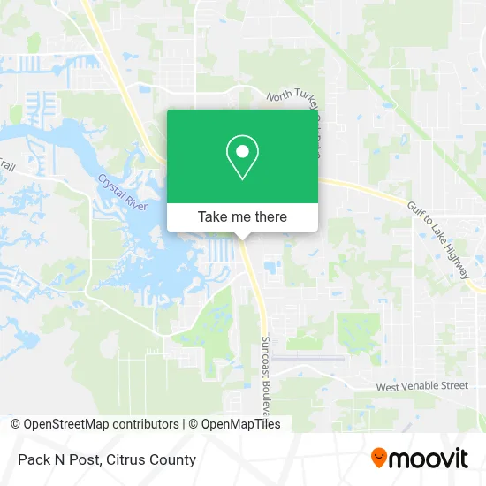 Pack N Post map