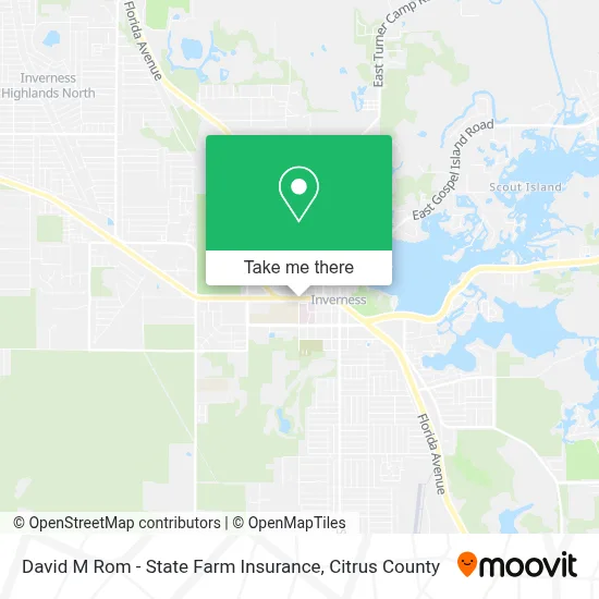 David M Rom - State Farm Insurance map