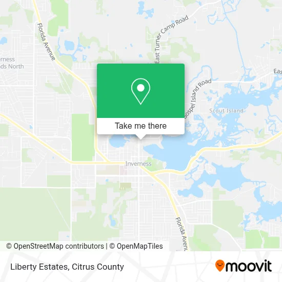 Liberty Estates map