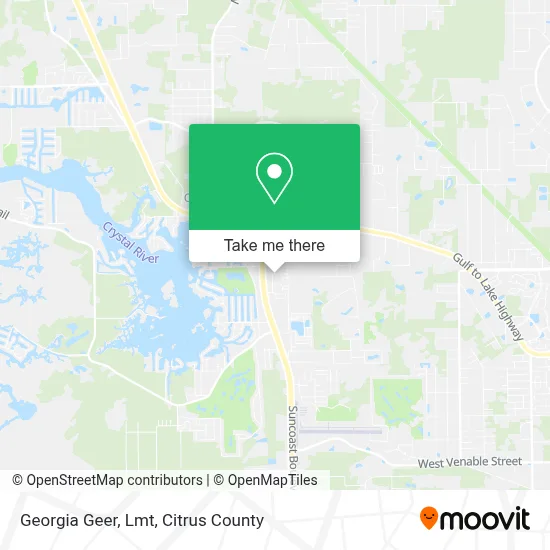 Georgia Geer, Lmt map