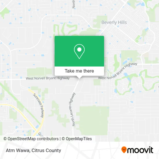 Atm Wawa map