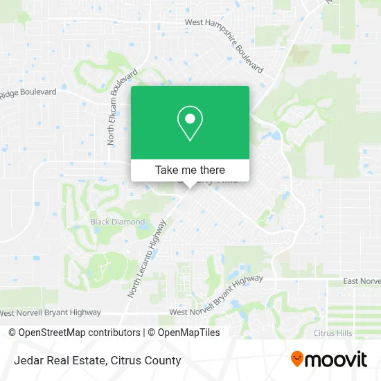 Jedar Real Estate map