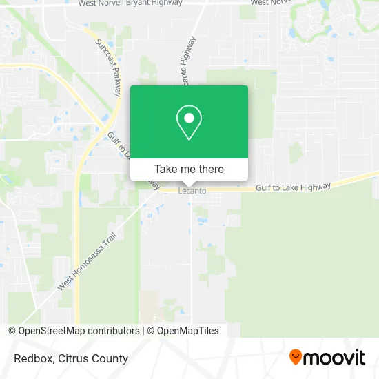 Redbox map