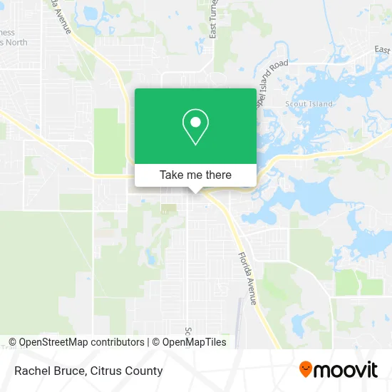 Rachel Bruce map