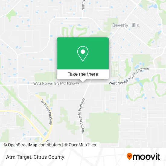 Atm Target map