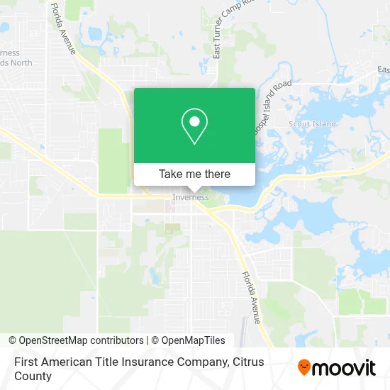 First American Title Insurance Company map