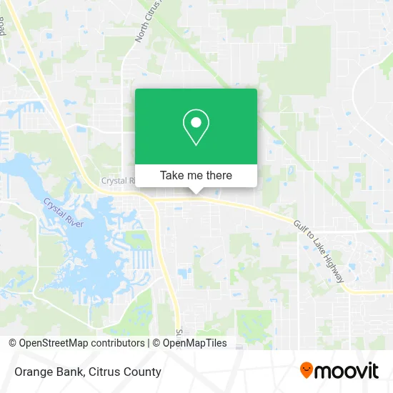 Orange Bank map