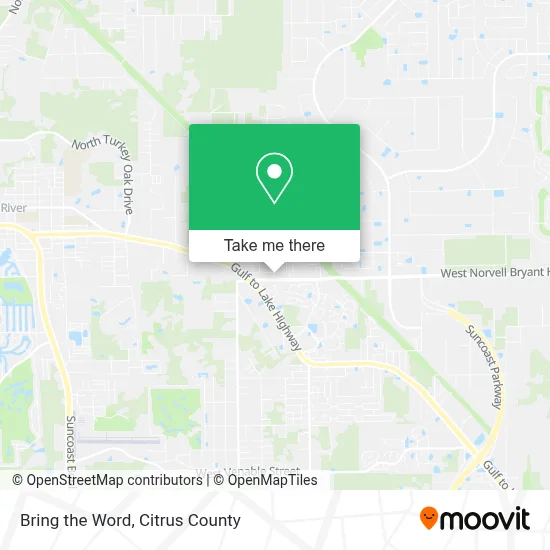 Bring the Word map