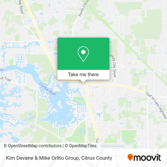 Kim Devane & Mike Orlito Group map
