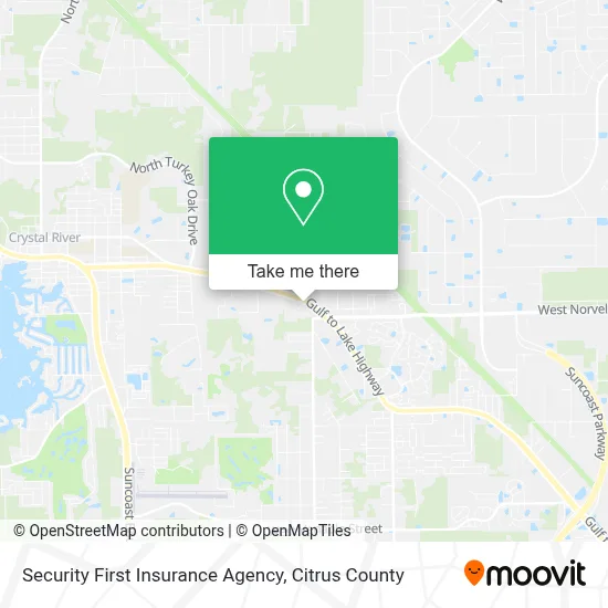 Security First Insurance Agency map