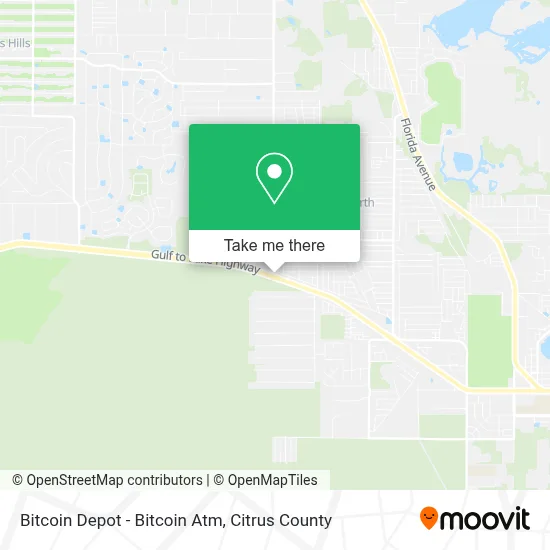 Bitcoin Depot - Bitcoin Atm map