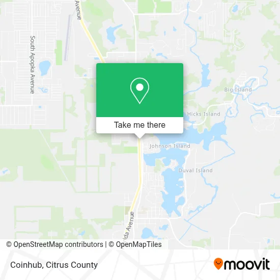 Coinhub map