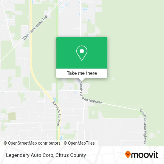 Legendary Auto Corp map