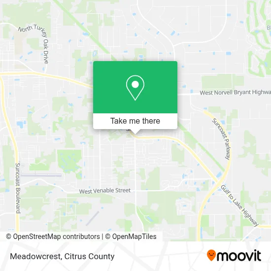 Meadowcrest map