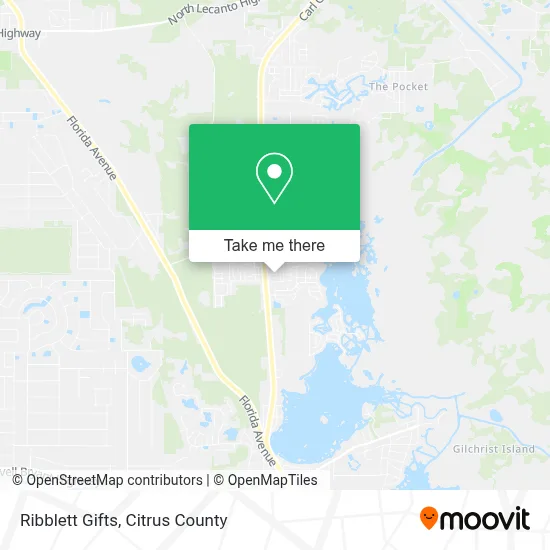 Ribblett Gifts map