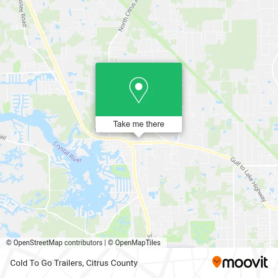 Cold To Go Trailers map