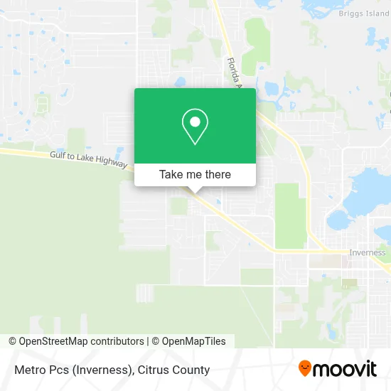 Metro Pcs (Inverness) map