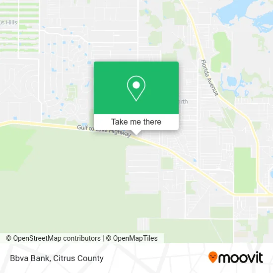 Bbva Bank map