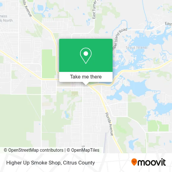 Higher Up Smoke Shop map
