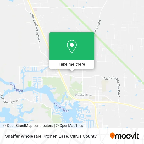 Shaffer Wholesale Kitchen Esse map