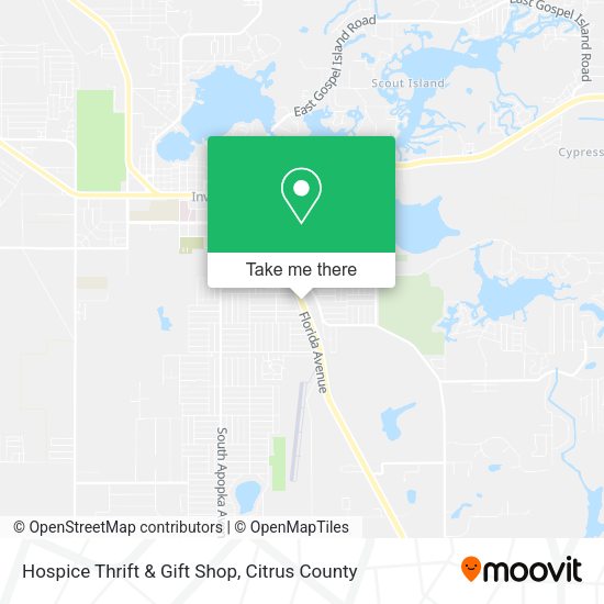 Mapa de Hospice Thrift & Gift Shop