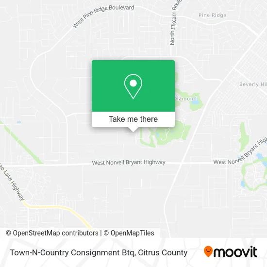 Town-N-Country Consignment Btq map