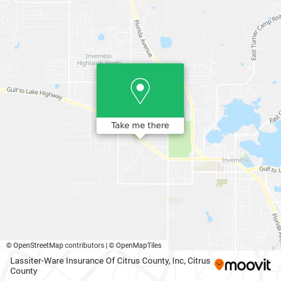 Lassiter-Ware Insurance Of Citrus County, Inc map