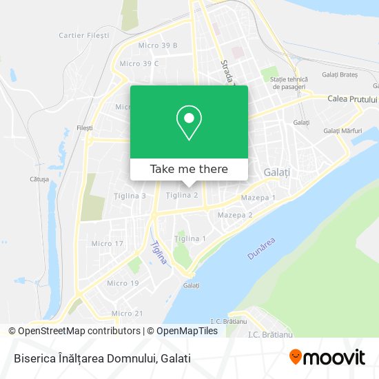 Biserica Înălțarea Domnului map