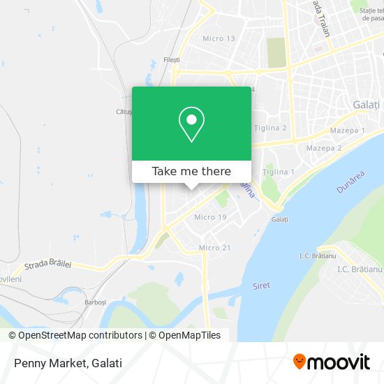 Penny Market map