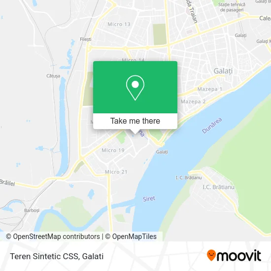 Teren Sintetic CSS map