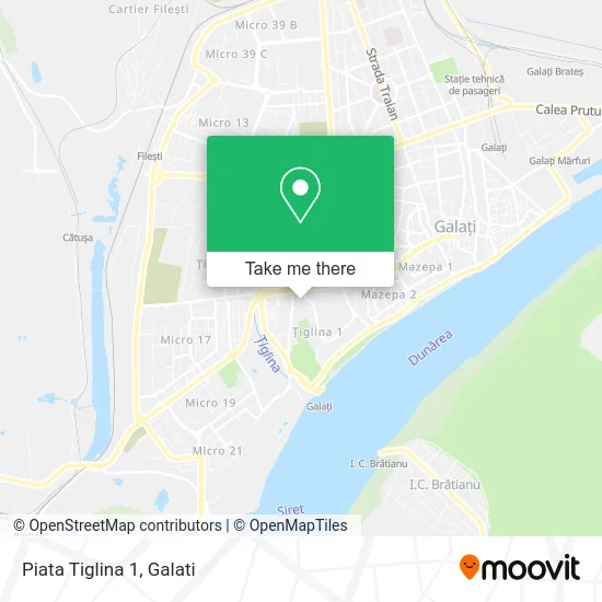 Piata Tiglina 1 map