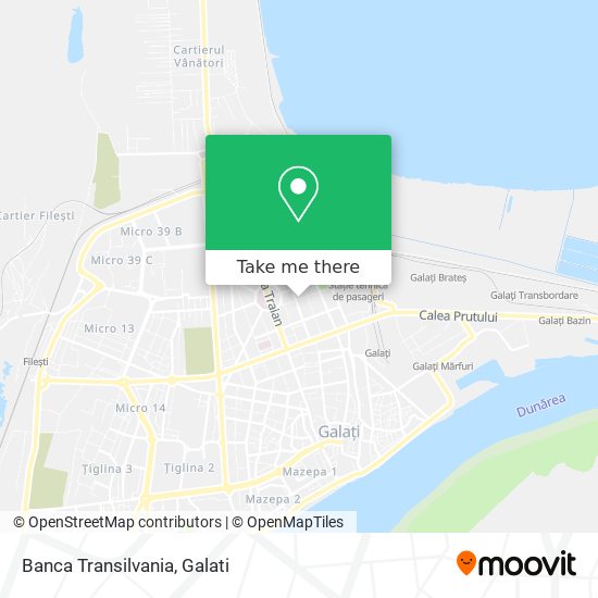 Banca Transilvania map
