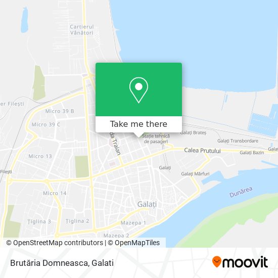 Brutăria Domneasca map