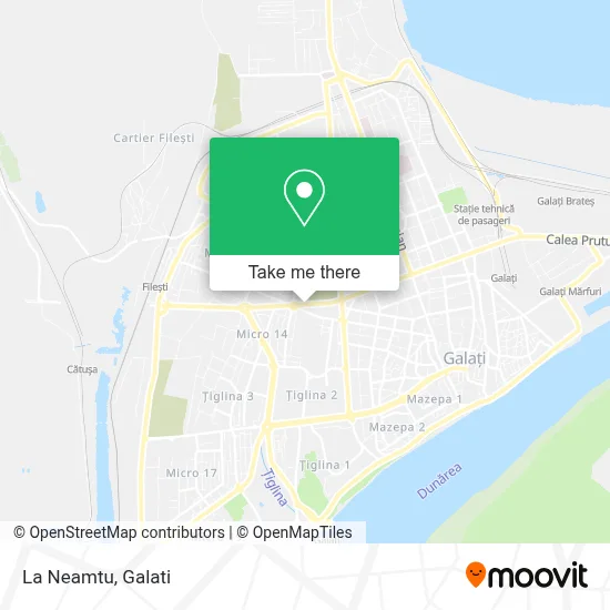 La Neamtu map