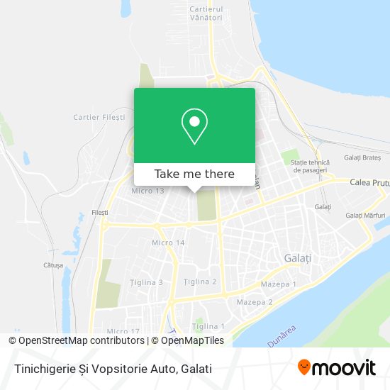 Tinichigerie Și Vopsitorie Auto map