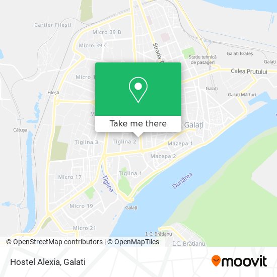 Hostel Alexia map