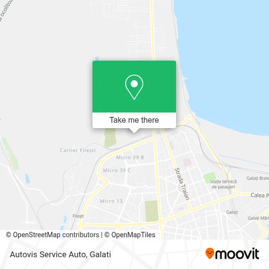 Autovis Service Auto map