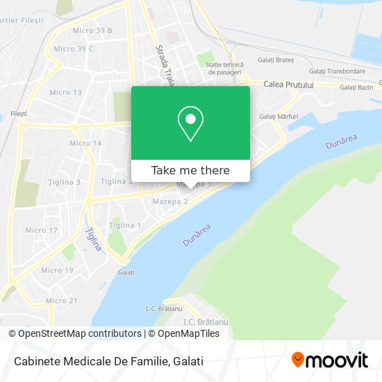Cabinete Medicale De Familie map