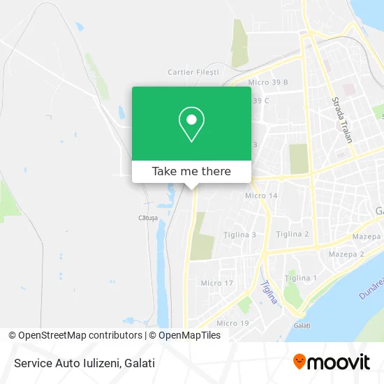 Service Auto Iulizeni map