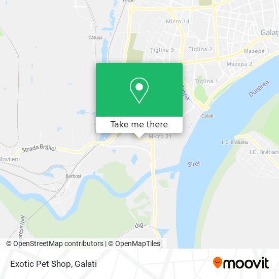 Exotic Pet Shop map