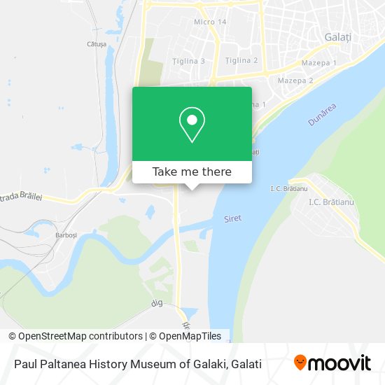 Paul Paltanea History Museum of Galaki map