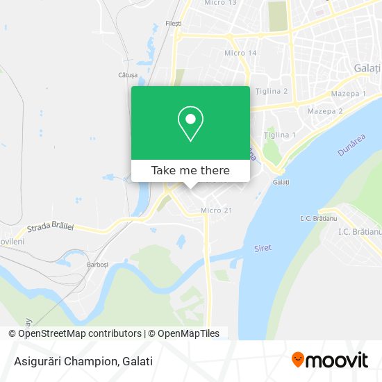 Asigurări Champion map